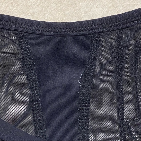 Buffbunny Mesh Sports Bra Black Size Small - Picture 4 of 8